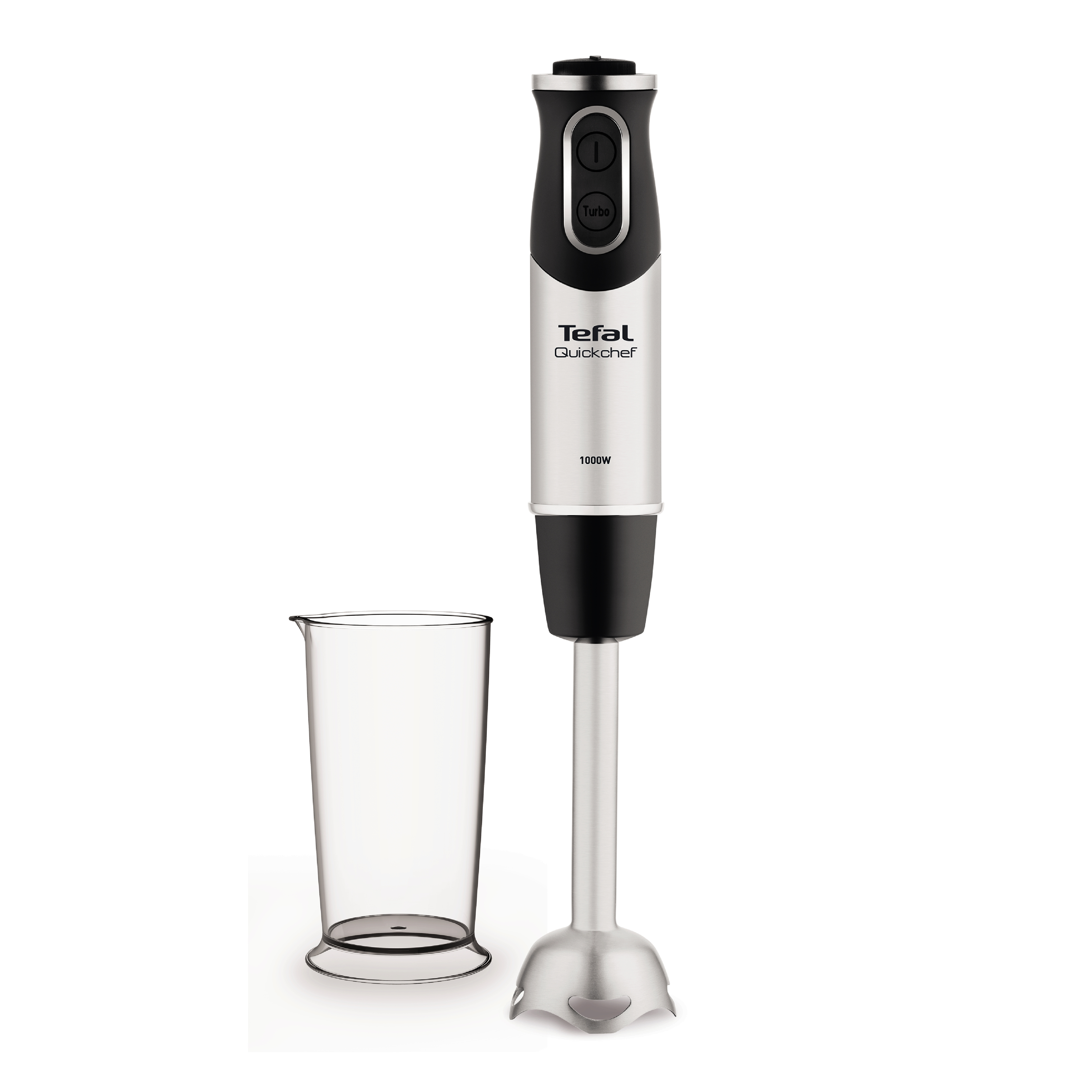 Blender Quickchef 1000 W, de mână din metal