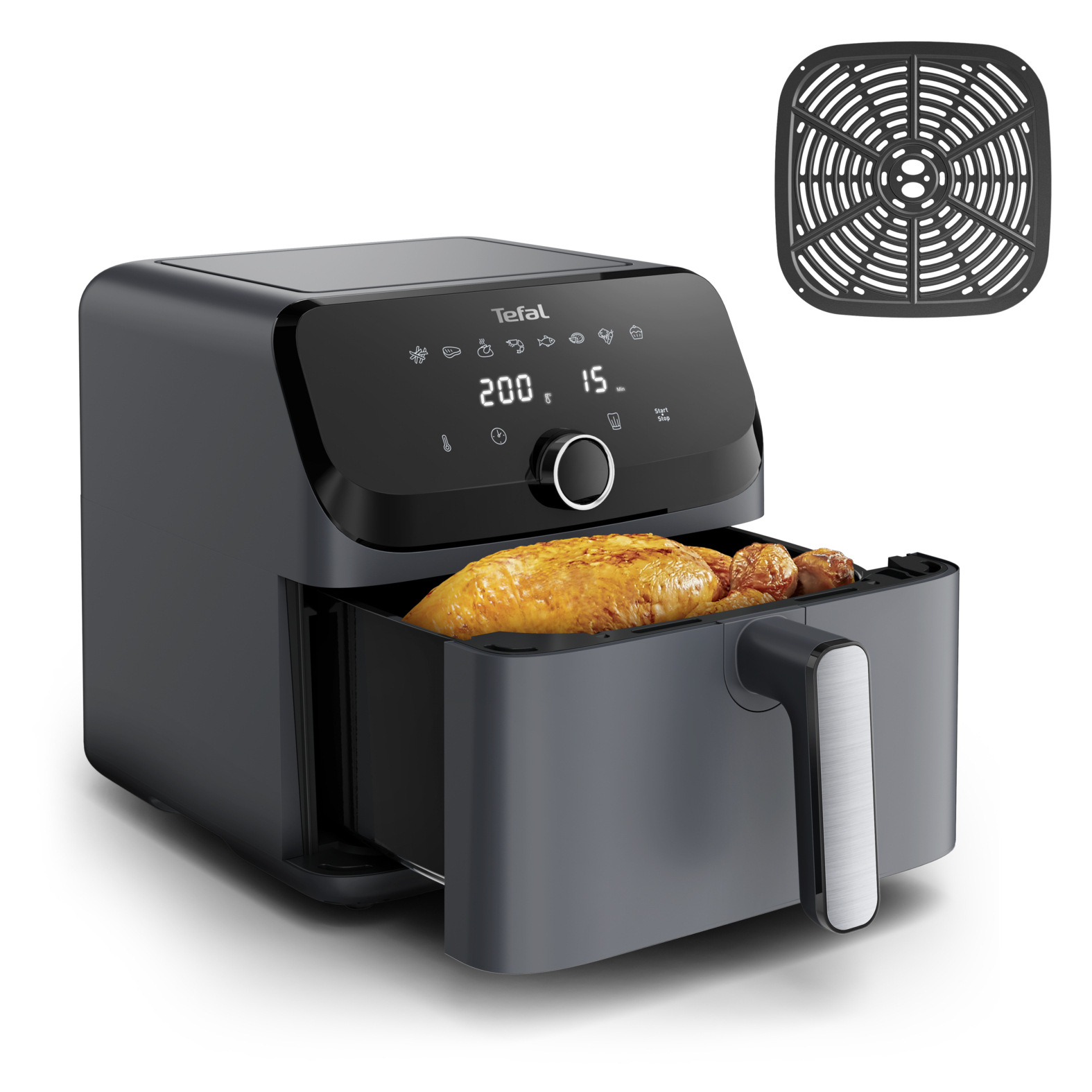 Friteuză cu aer cald Easy Fry Mega, 2020 W, 7,5 l